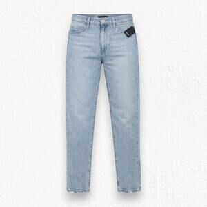 Joe's Jeans Light Wash Distressed Tomboy Slim Ankle Crop Straight Jeans Size 31